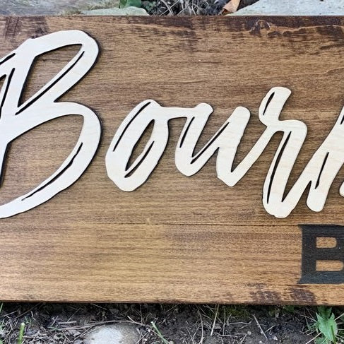 Laser Cut Signs