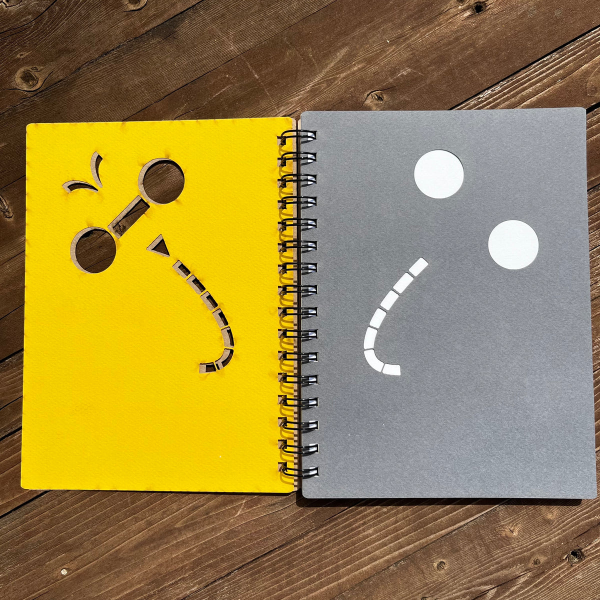 Laser Cut Bee Notebook