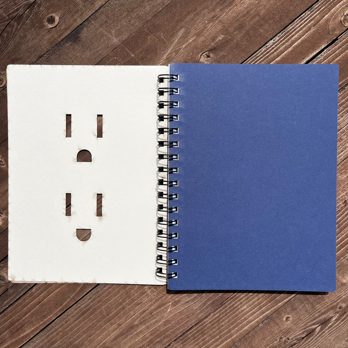 Laser Cut Electrical Socket Notebook